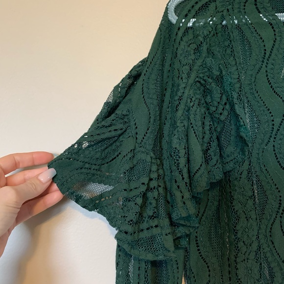 Farminista sheer crop blouse - Picture 3 of 3